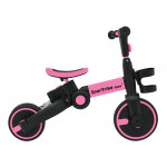 Detská trojkolka Happy bike 3v1 - ružová